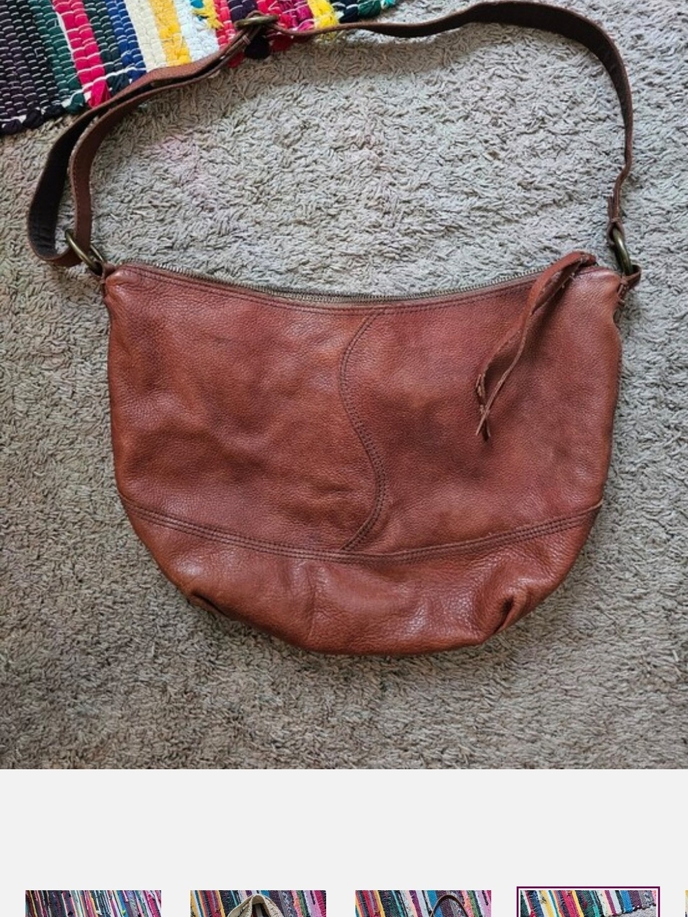 Lucky Brand Slouchy Hobo Crossbody
